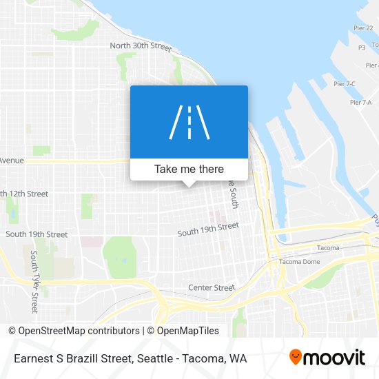 Mapa de Earnest S Brazill Street