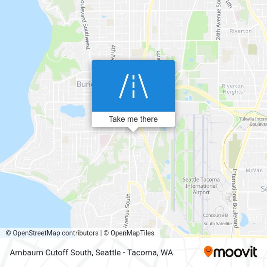 Ambaum Cutoff South map