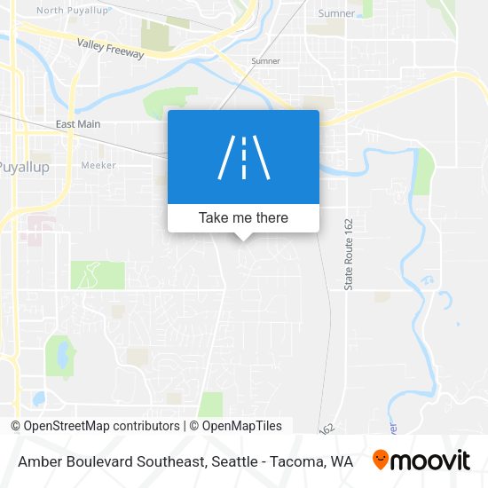 Amber Boulevard Southeast map