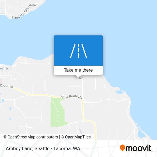 Ambey Lane map