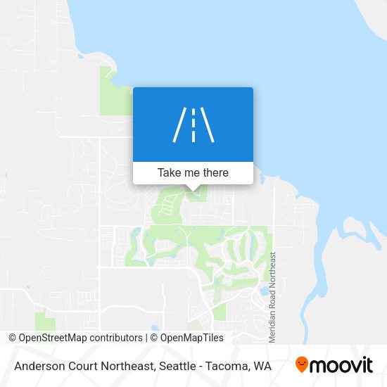 Anderson Court Northeast map