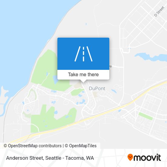 Anderson Street map