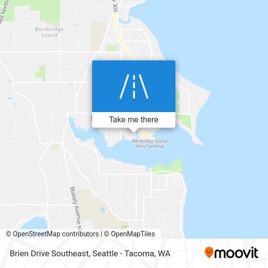Brien Drive Southeast map