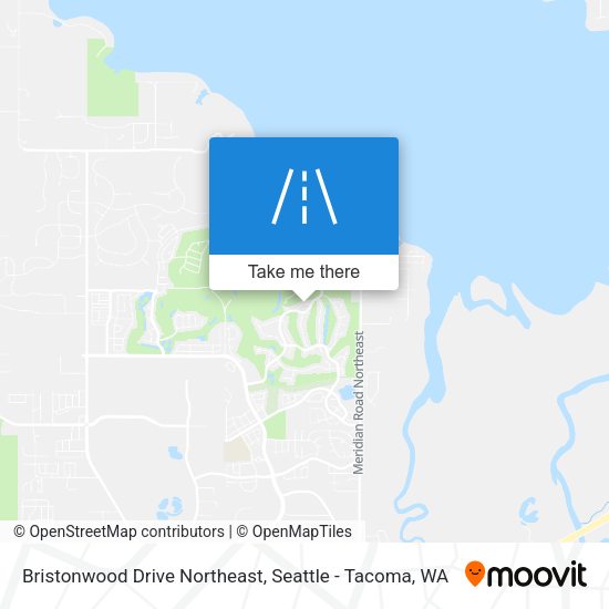 Mapa de Bristonwood Drive Northeast