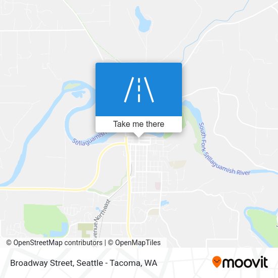 Mapa de Broadway Street