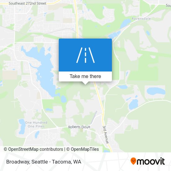 Broadway map