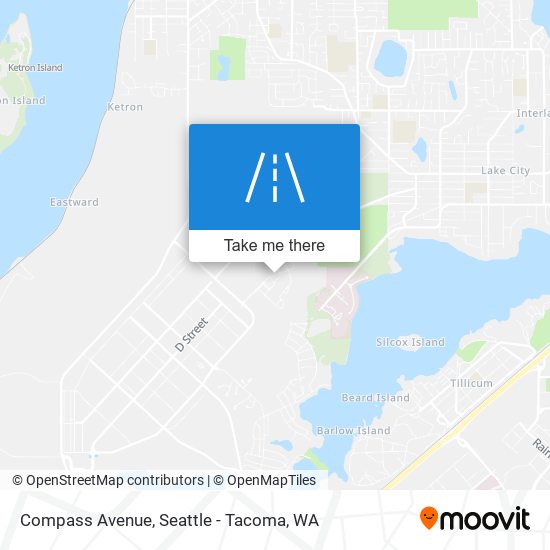 Compass Avenue map