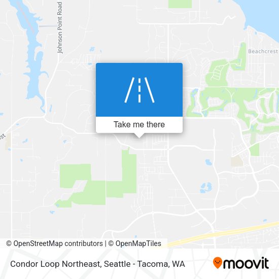 Condor Loop Northeast map