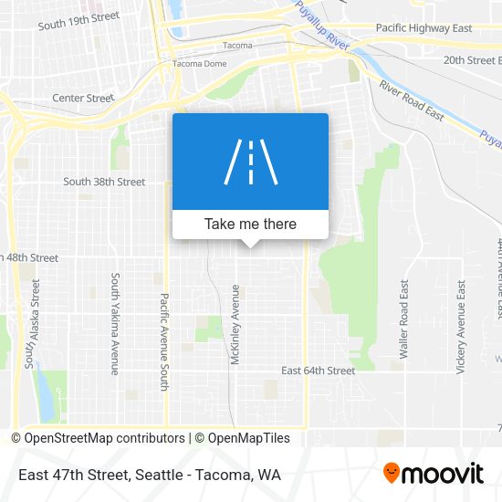 Mapa de East 47th Street