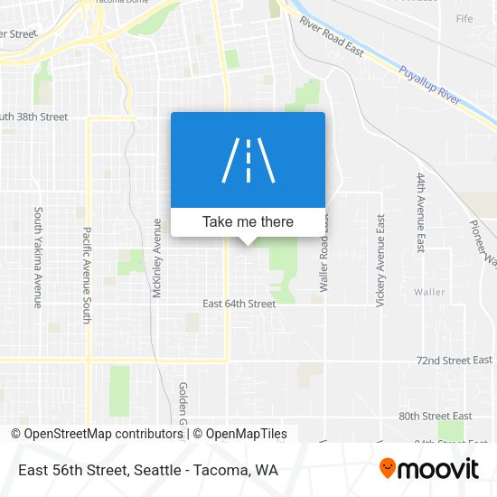 Mapa de East 56th Street