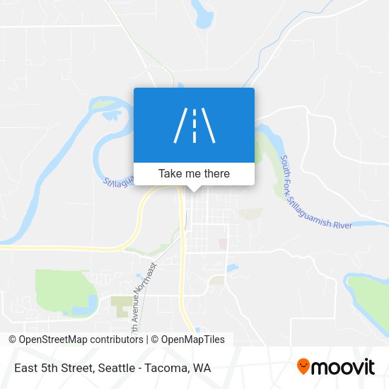 Mapa de East 5th Street