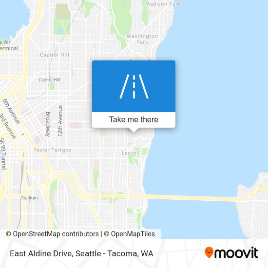 Mapa de East Aldine Drive