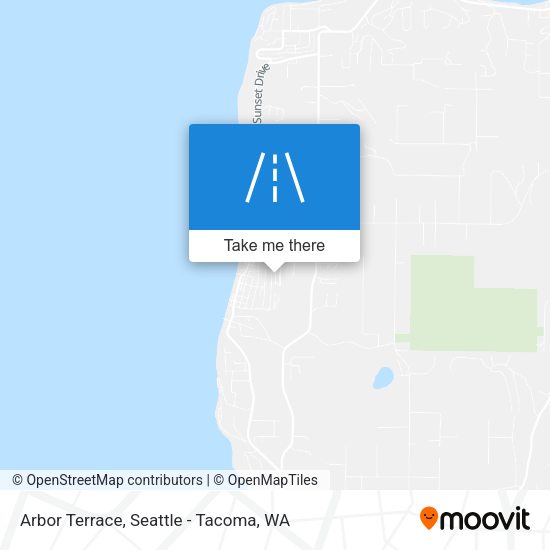 Arbor Terrace map