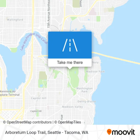 Mapa de Arboretum Loop Trail