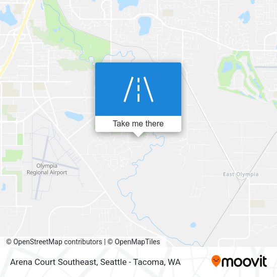 Arena Court Southeast map