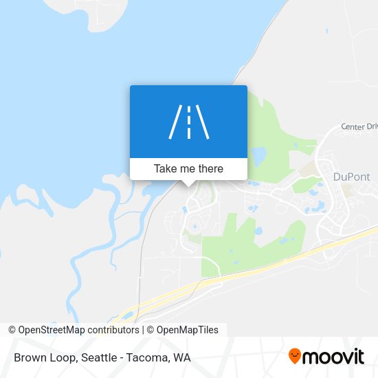 Brown Loop map