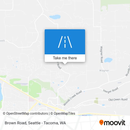 Brown Road map