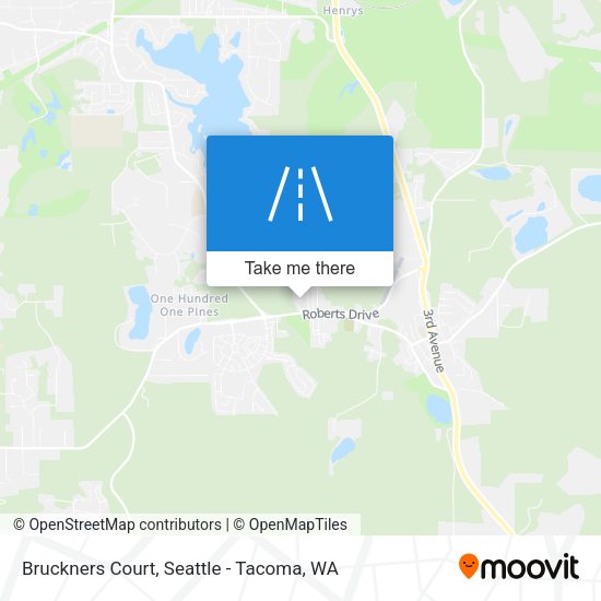 Bruckners Court map