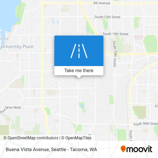 Mapa de Buena Vista Avenue