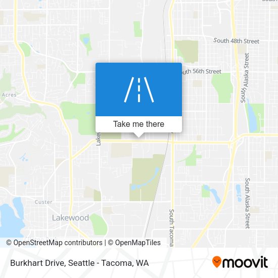 Burkhart Drive map