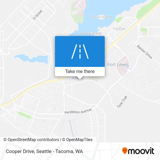 Mapa de Cooper Drive