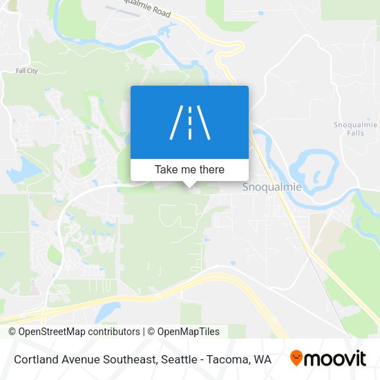 Cortland Avenue Southeast map