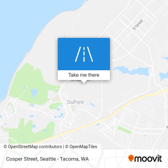 Mapa de Cosper Street