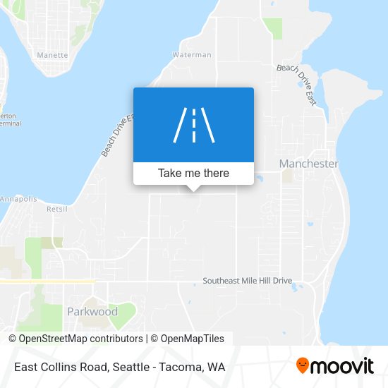 Mapa de East Collins Road