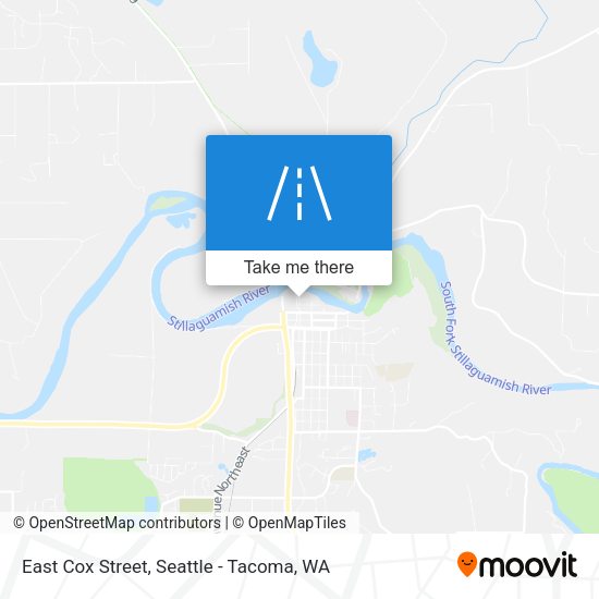 Mapa de East Cox Street