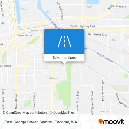 East George Street map
