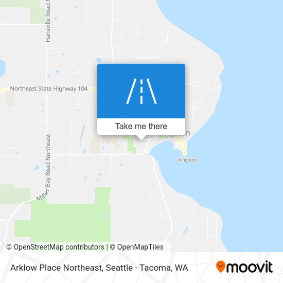Mapa de Arklow Place Northeast