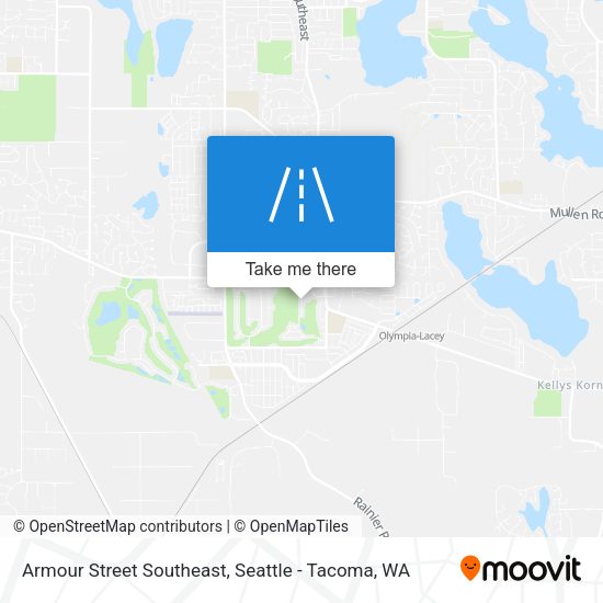 Armour Street Southeast map