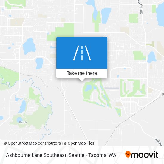 Mapa de Ashbourne Lane Southeast