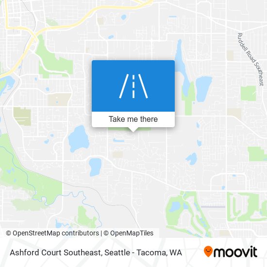 Mapa de Ashford Court Southeast