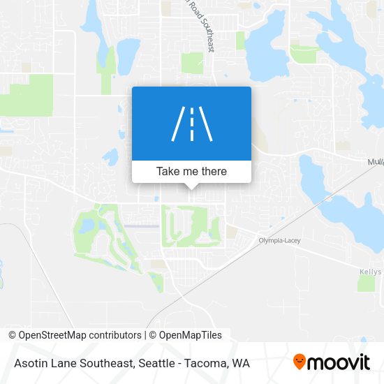 Mapa de Asotin Lane Southeast