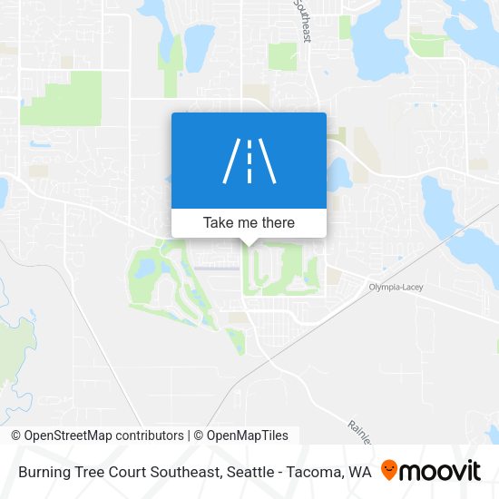 Burning Tree Court Southeast map