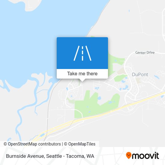 Burnside Avenue map