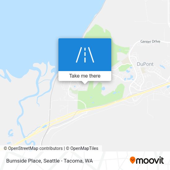 Mapa de Burnside Place