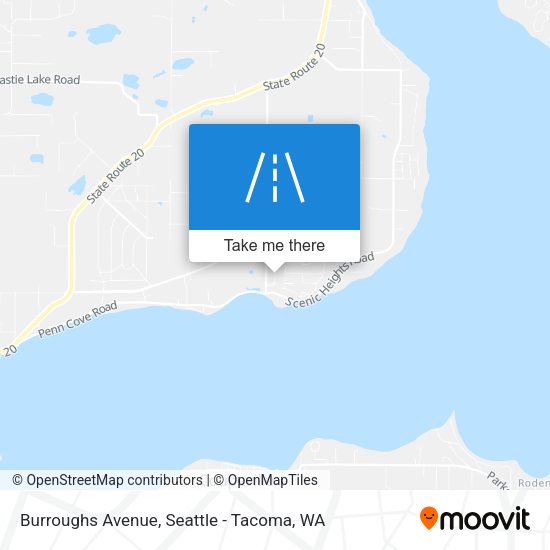 Burroughs Avenue map