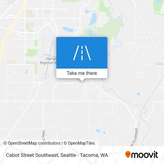 Cabot Street Southeast map