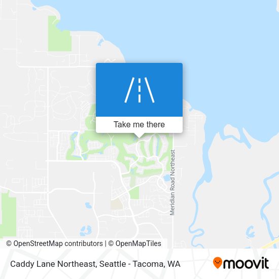 Mapa de Caddy Lane Northeast