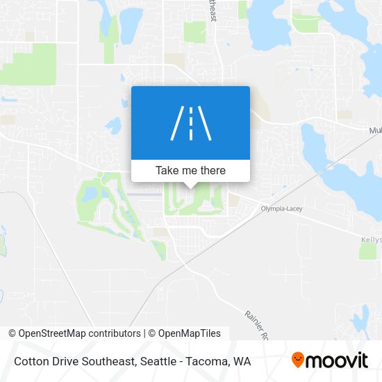 Cotton Drive Southeast map