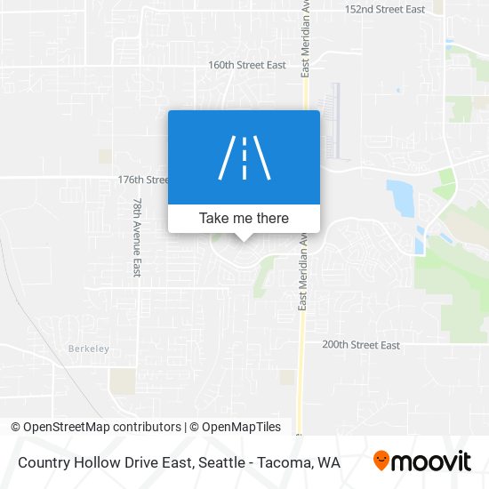 Mapa de Country Hollow Drive East