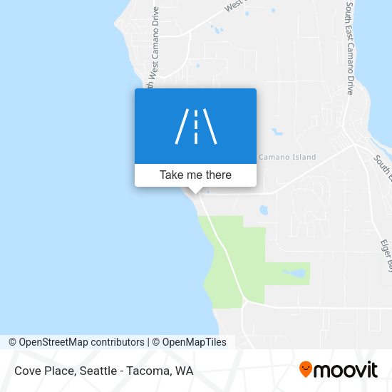 Cove Place map