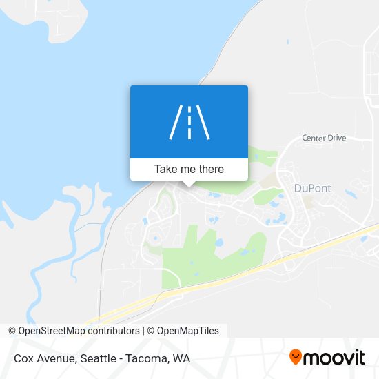 Cox Avenue map