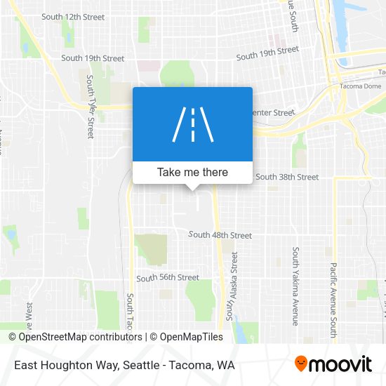 East Houghton Way map