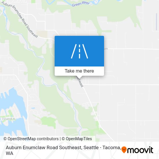 Auburn Enumclaw Road Southeast map