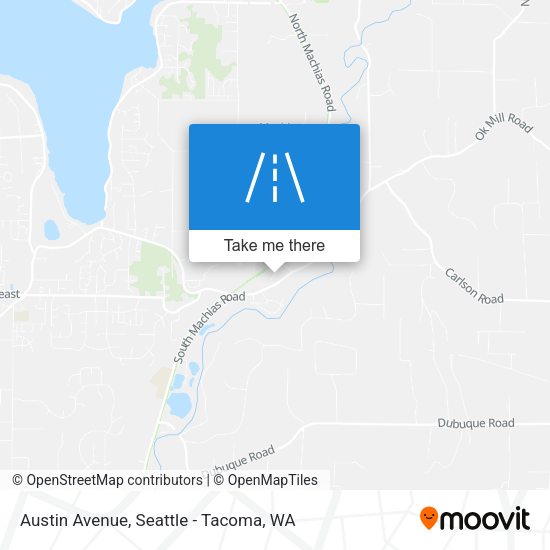 Austin Avenue map