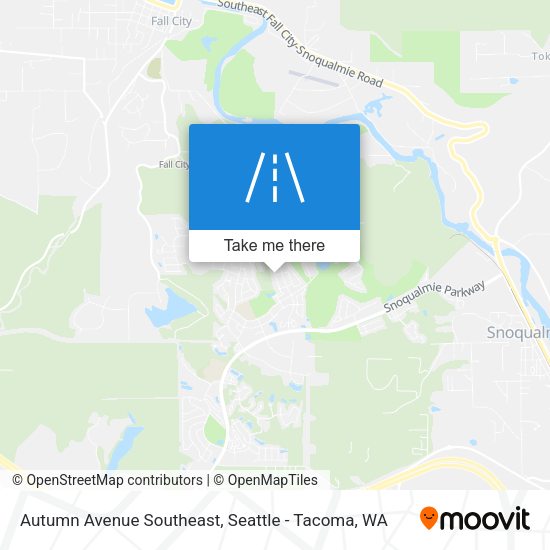 Autumn Avenue Southeast map