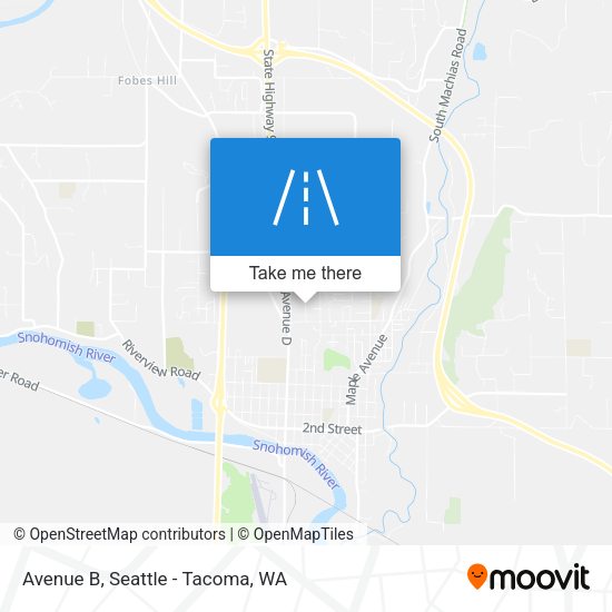 Avenue B map